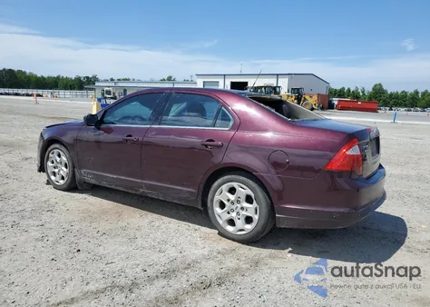 2011 Ford Fusion Se from USA, damaged, VIN 3FAHP0HA5BR196103